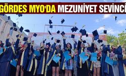 Manisa'da 250 öğrenci mezuniyet sevinci yaşadı