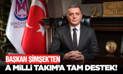 Hakan Şimşek'ten A Milli Takım'a Coşkulu Destek!