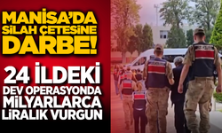 İçişleri Bakanlığı'ndan Dev Operasyon! Manisa'da Silah Kaçakçılığı Çetesi Çökertildi