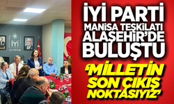 İYİ Parti Manisa Teşkilatından Alaşehir’de Gövde Gösterisi