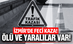 İzmir'de iki otomobil çarpıştı: Ölü ve yaralılar var!