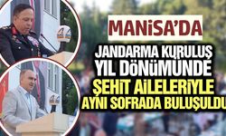 Manisa'da Jandarma teşkilatı'nın 187. yılında anlamlı buluşma