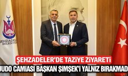 Türkiye Judo Federasyonu’ndan Başkan Şimşek'e taziye ziyareti