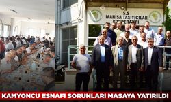 Manisa Kamyoncular Kooperatifi’nden birlik ve beraberlik programı