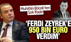 Muhittin Böcek'ten yeni ifade: Bu kez Ferdi Zeyrek'i işaret etti!