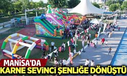 Manisa'da karne alan çocuklar şenlikte buluştu