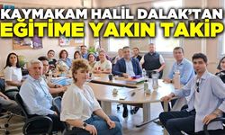 Sarıgöl Kaymakamı Halil Dalak’tan okul çıkarması!
