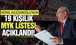 Kemal Kılıçdaroğlu'nun MYK listesi açıklandı!