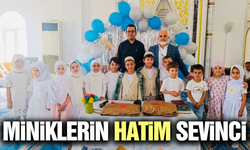 Kırkağaç'ta miniklerin hatim coşkusu!