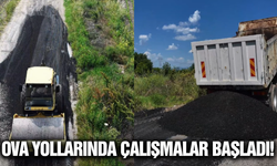 Kırkağaç'ta ova yollarında mesai başladı!