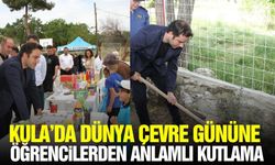 Çevre gününde Kula’da anlamlı etkinlik