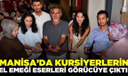 Manisa'da yıl sonu sergisine yoğun ilgi!