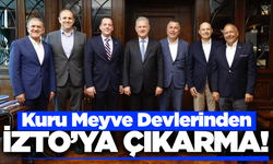 Kuru meyve ihracatının devleri İZTO'da bir araya geldi