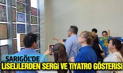 Sarıgöl’de öğrencilerden sanat şöleni