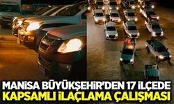 Manisa Büyükşehir Belediyesi'nden halk sağlığı için dev hizmet