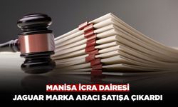 Manisa İcra Dairesi Jaguar Marka Aracı Satışa Çıkardı