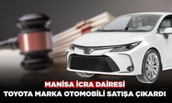 Manisa İcra Dairesi Toyota Marka Otomobili Satılığa Çıkardı