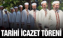 Manisa ilçesinde tarihi icazet töreni