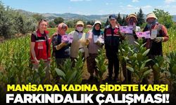 Manisa'da üretici kadınlara KADES bilgilendirmesi