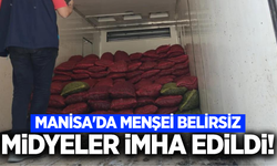 Manisa'da 4 ton midye imha edildi!