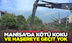 Manisa'da 5 Bin Metrelik Sulama Kanalına Temizlik