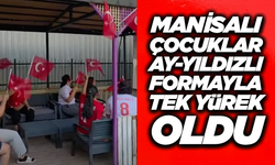 Manisa’da Çocuklardan A Milli Takıma Coşkulu Destek