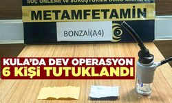 Kula'da asayiş ve uyuşturucu operasyonu: 6 tutuklama