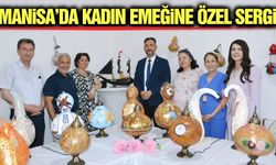 KADEM Manisa'dan geleneksel el sanatları sergisi