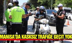 Manisa'da kask denetimleri sıkılaştırıldı