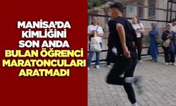 Manisa'da kimliğini son dakikada bulan öğrenci alkışlarla sınava koştu