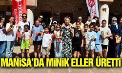Manisa'da çocuklar yaratıcılıklarını konuşturdu