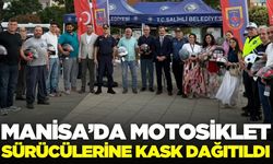 Manisa'da kask dağıtım etkinliği!