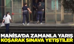 Manisa'da öğrenciler saniyeler ile yarıştı
