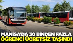 Manisa'da sınav günü ulaşım seferberliği: Binlerce öğrenci ücretsiz taşındı