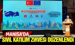 Vali Özkan Manisa sivil katılım zirvesi’ne katıldı