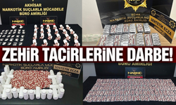 Manisa'da uyuşturucu operasyonlarında 54 tutuklama!