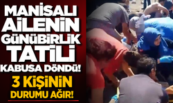 Manisalı Baba ve 2 Çocuğu Denizde Boğulma Tehlikesi Geçirdi!