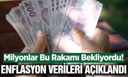 Mayıs ayı enflasyon verileri açıklandı