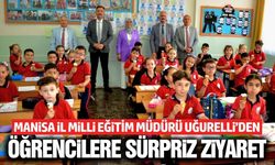 Küçük öğrencinin mektubu Manisa İl Milli Eğitim müdürünü okula getirdi