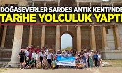 TURBELDAK’lı öğrenciler Sardes’te tarih ve doğa ile buluştu