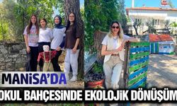 Manisa'da öğrenciler hem öğreniyor hem üretiyor