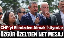 Özgür Özel: 'CHP’nin iktidar yürüyüşünü durdurmak istiyorlar'