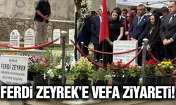 Özgür Özel'den Ferdi Zeyrek’in kabrine ziyaret!