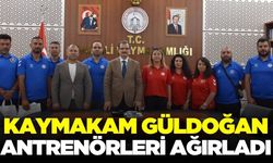 Antrenörlerden Kaymakam Güldoğan'a ziyaret