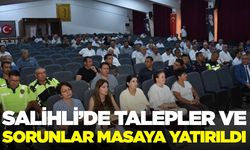 Salihli’de muhtarlar toplantısı
