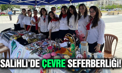 Salihli'de bir ilk: Gençlerden örnek çevre hareketi!