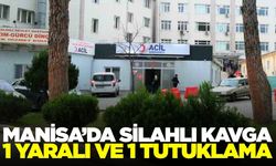 Salihli'de çıkan silahlı kavgada 1 kişi yaralandı! 1 kişi ise tutuklandı
