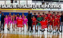 Salihli’de futsalda çifte şampiyonluk