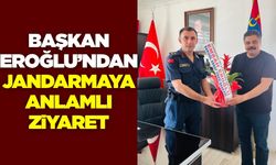 Sarıgöl Esnaf Odası'ndan jandarmaya anlamlı ziyaret