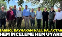 Sarıgöl Kaymakamı Halil Dalak mahalle mahalle uyardı